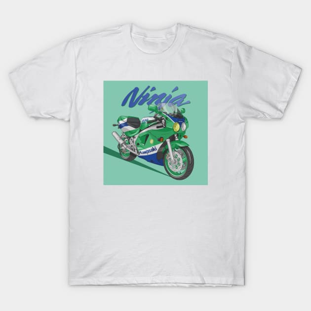 1989 Ninja T-Shirt by MOTO EGO